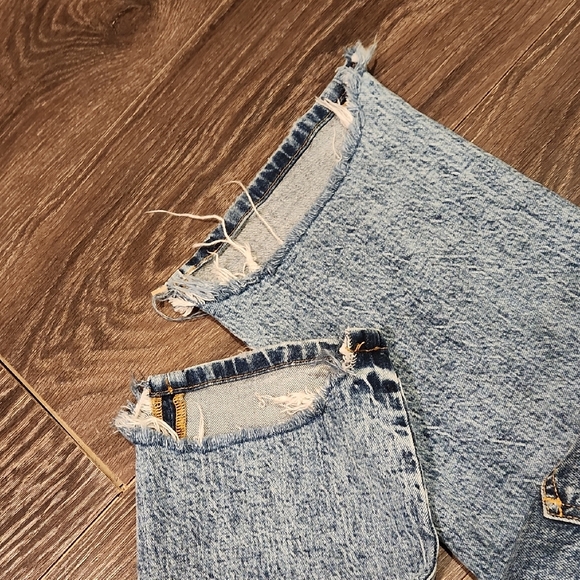 ❤️ NWOT! ANTHROPOLOGIE PILCRO BORROWED BOYFRIEND JEANS, 6 (28) - Picture 14 of 15